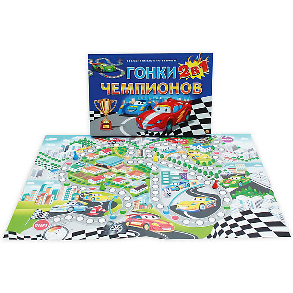 

Комплект настольных игр Рыжий кот Гонки чемпионов