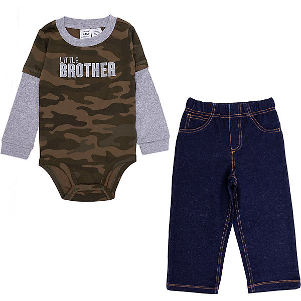 

Комплект для новорожденного Carter’s, Khaki/blau, Комплект для новорожденного Carter’s