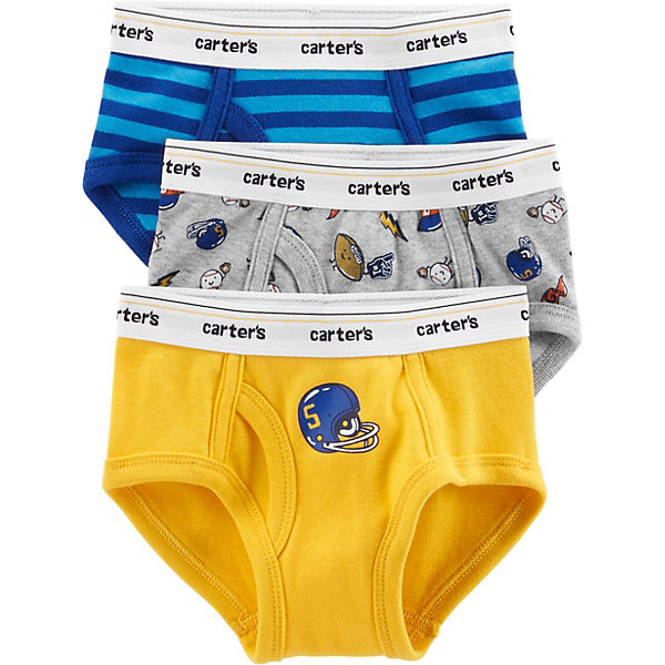 

Трусы 3 шт carter’s для мальчика, Mehrfarbig