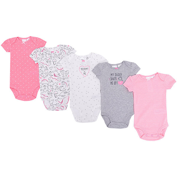 

Боди 5 шт. CARTERS для девочки, Mehrfarbig