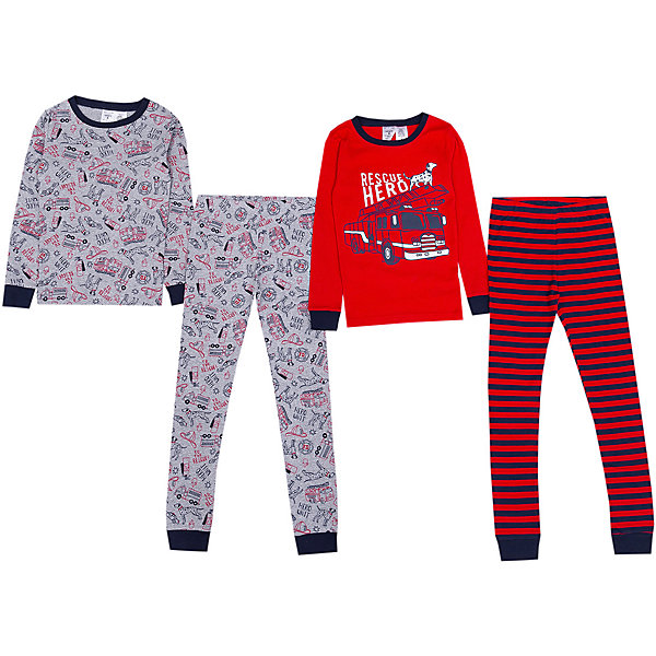 

Пижама Carter’s, 2 шт, Grau/rot