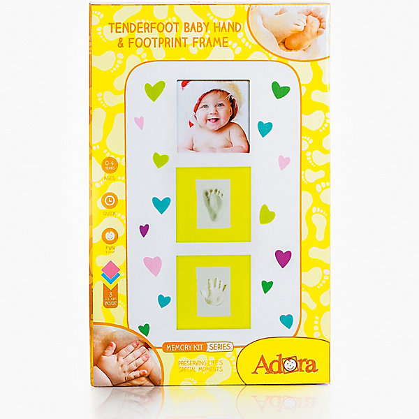 

Рамка Adora Candy для слепков и фотографий, Белый, Рамка Adora Candy для слепков и фотографий