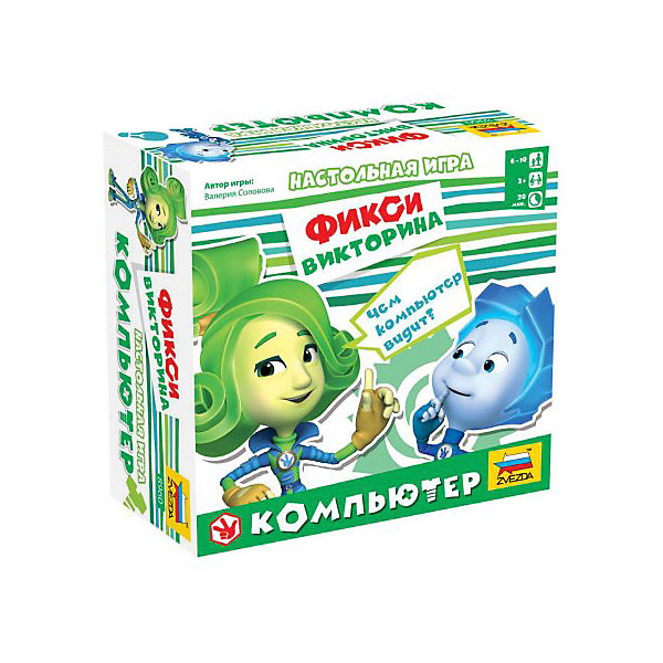

Настольная игра Звезда "Фиксики викторина. Компьютер"