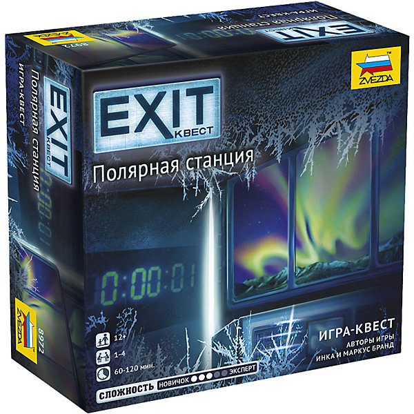 

Настольная игра Звезда "Exit Квест. Полярная станция"