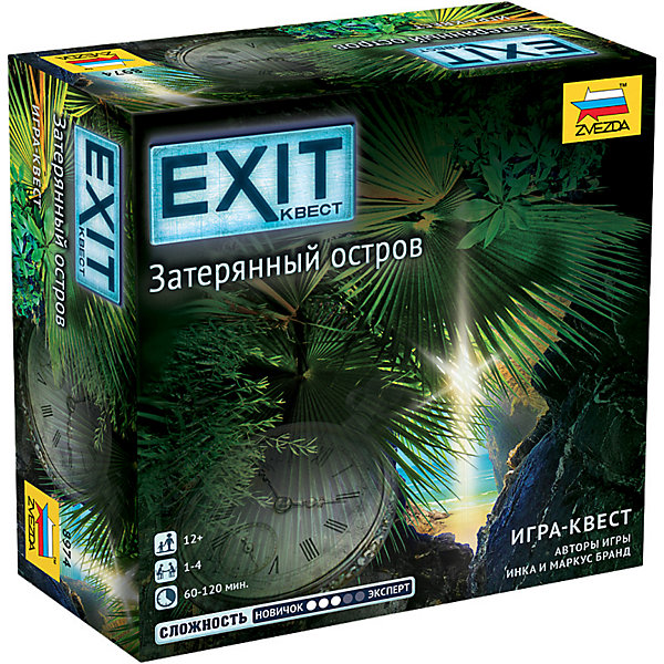 

Настольная игра Звезда "Exit Квест. Затерянный остров"