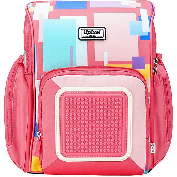 фото Рюкзак Upixel Funny Square School Bag, розовый