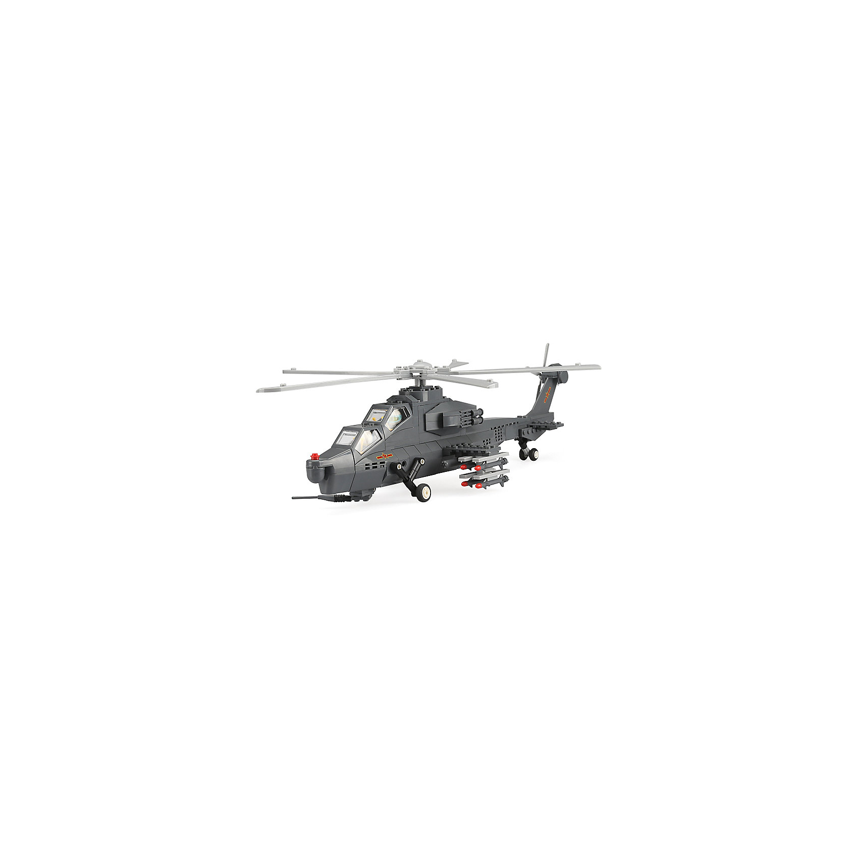 фото Конструктор Wange "Вертолет WZ10", 283 детали