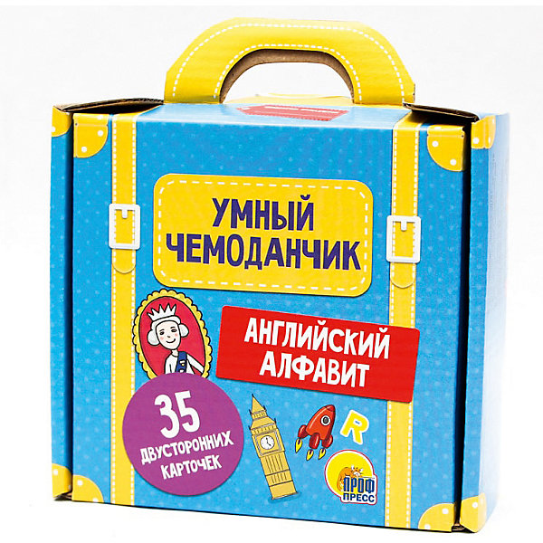 

Развивающие карточки Умный чемоданчик "Английский Алфавит"
