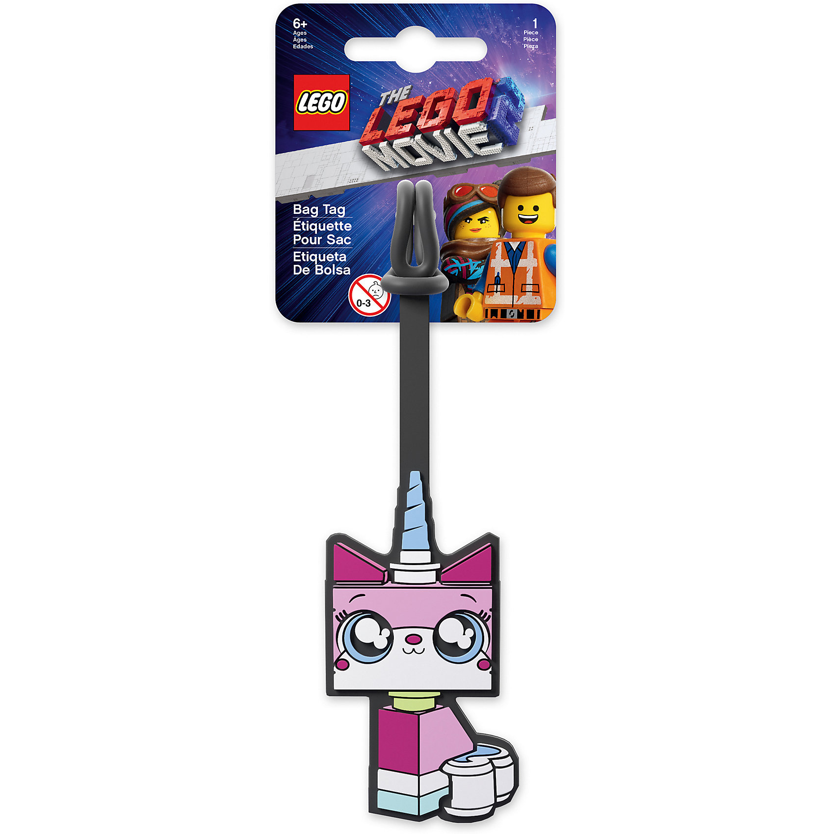 фото Бирка для багажа LEGO Movie 2: Unikitty -