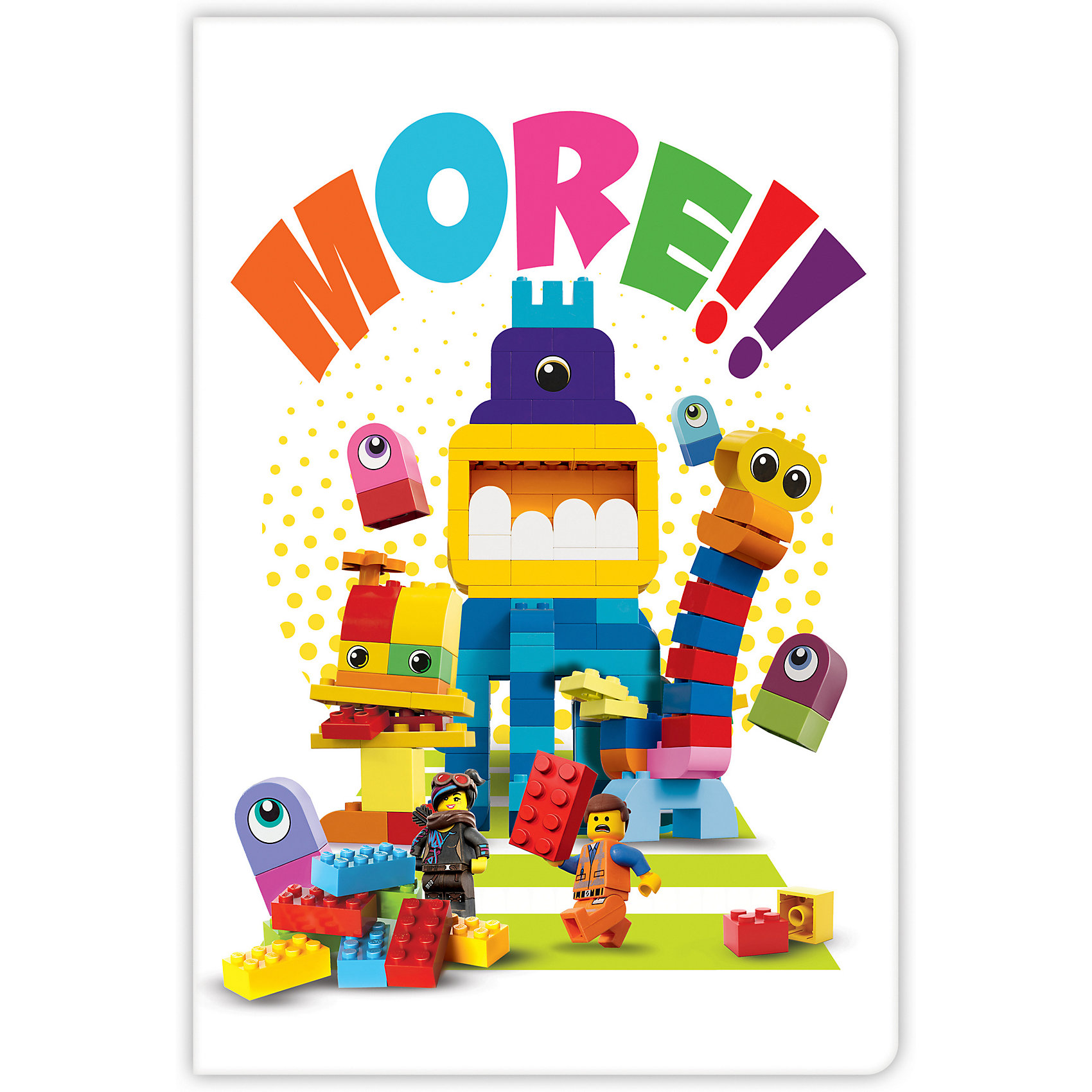 

Книга для записей LEGO Movie 2: Duplo, 96 листов, Разноцветный