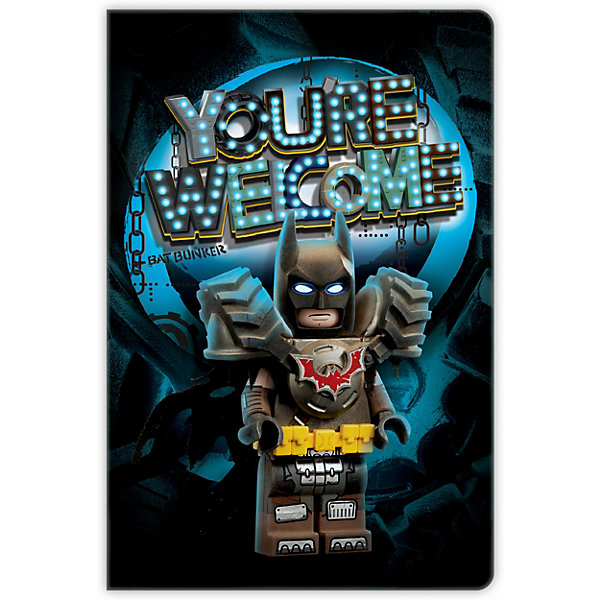 

Книга для записей LEGO Movie 2: Batman, 96 листов, Разноцветный, Книга для записей LEGO Movie 2: Batman, 96 листов