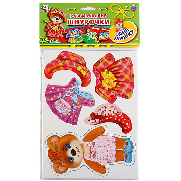 

Настольная игра-шнуровка Умка «Одень мишку»