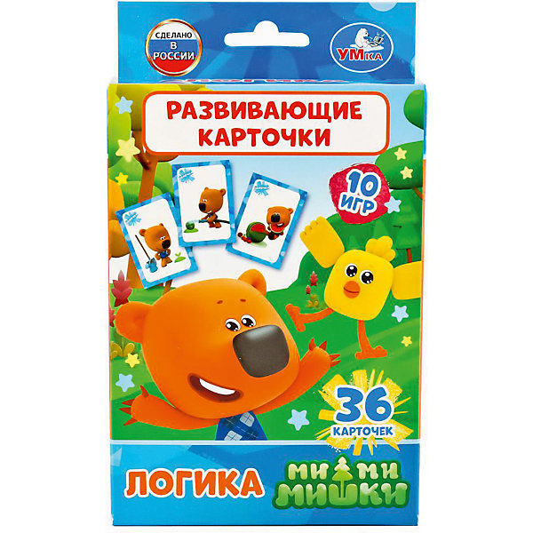 

Карточки развивающие Умка «Мимишки. Логика»