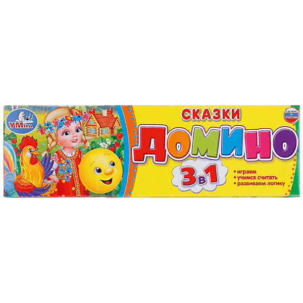 

Домино 3 в 1 Умка «Сказки»