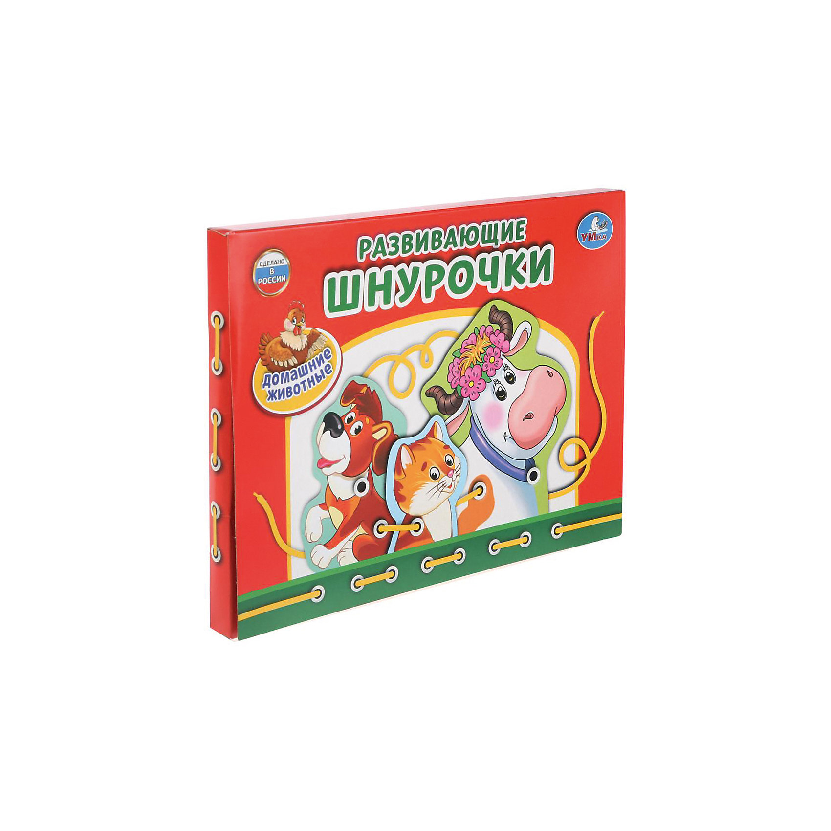 

Развивающая игра-шнуровка Умка «Домашние животные»