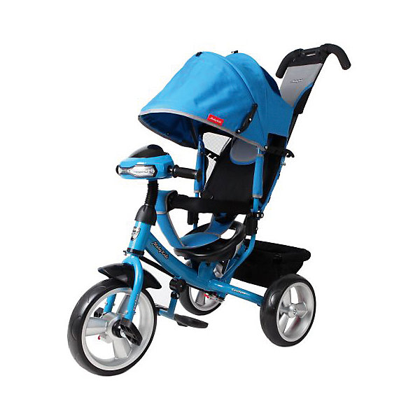 

Трехколесный велосипед Moby Kids Comfort 12x10, синий, Голубой
