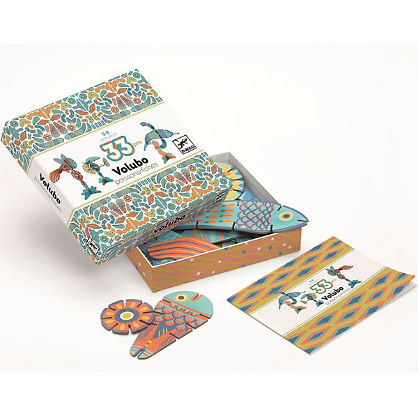 

3D пазл DJECO "Рыбы, 3D пазл DJECO "Рыбы"