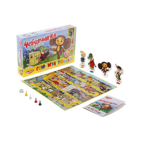

Настольная игра Dream Makers «Чебурашка и крокодил Гена»