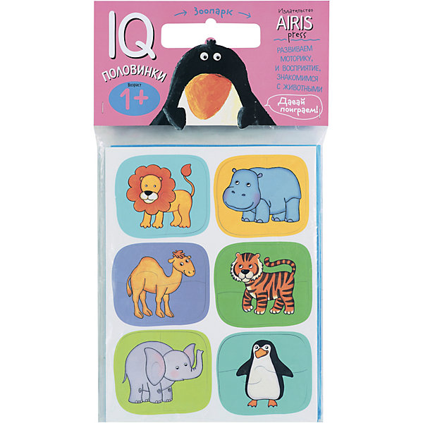 

Вкладыши IQ игры "Половинки. Зоопарк, Вкладыши IQ игры "Половинки. Зоопарк"