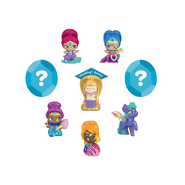 

Набор фигурок Fisher-Price Shimmer&Shine "Тини Джинники" Набор № 14, 8 шт