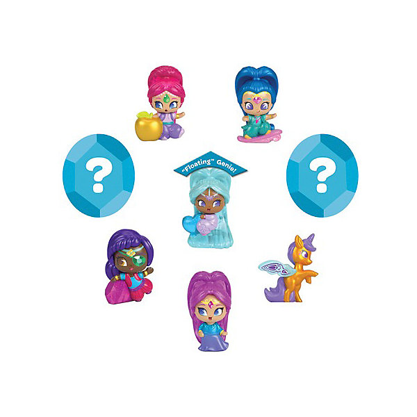 

Набор фигурок Fisher-Price Shimmer&Shine "Тини Джинники" Набор № 15, 8 шт