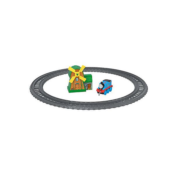 фото Железная дорога fisher-price thomas and friends track master томас и ветряная мельница Mattel