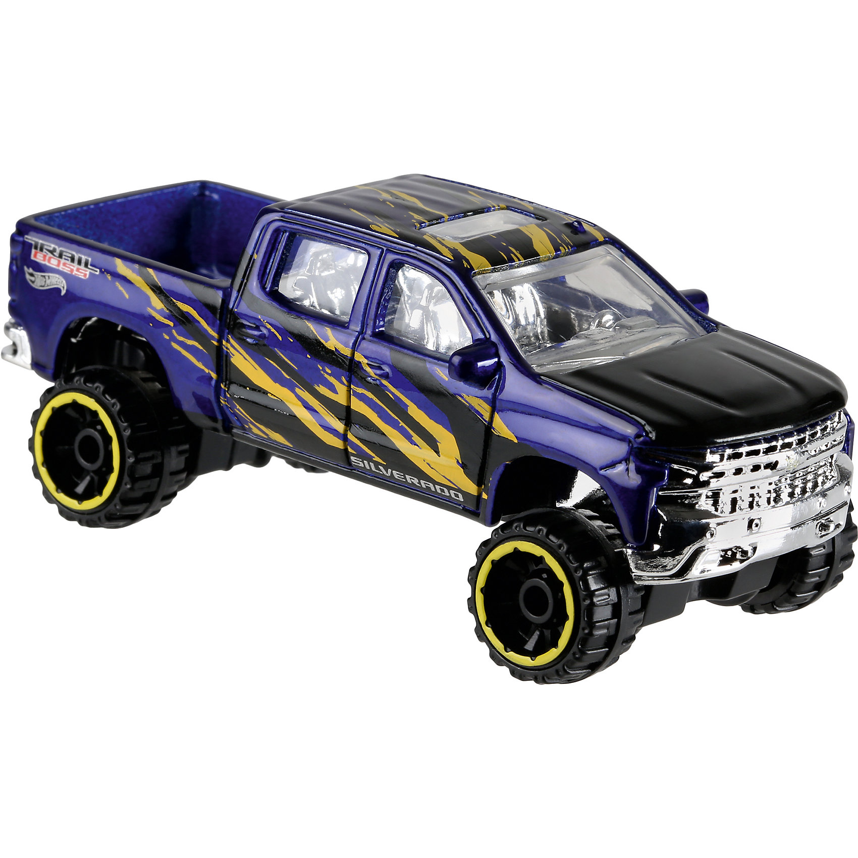 Базовая машинка Hot Wheels 19 Chevy Silverado Trail Boss LT.