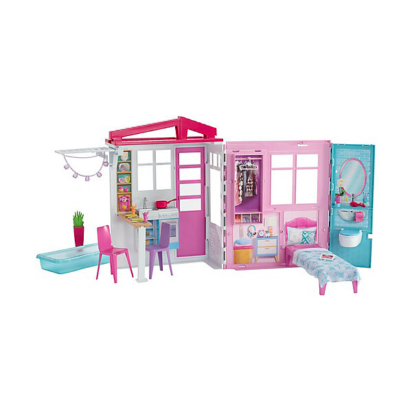 фото Раскладной домик Barbie с аксессуарами Mattel