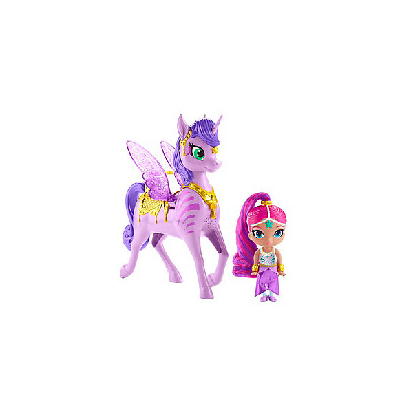 

Игровой набор Shimmer&Shine "Кукла и Заракорн", розовый, Игровой набор Shimmer&Shine "Кукла и Заракорн",