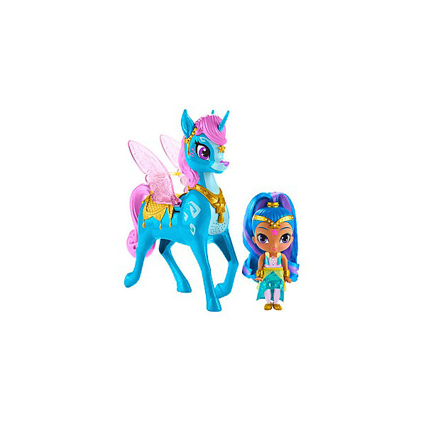 фото Игровой набор Shimmer&Shine "Кукла и Заракорн", голубой Mattel