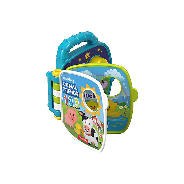 

Музкальная книжка Fisher-Price "Смейся и учись" Учим животных