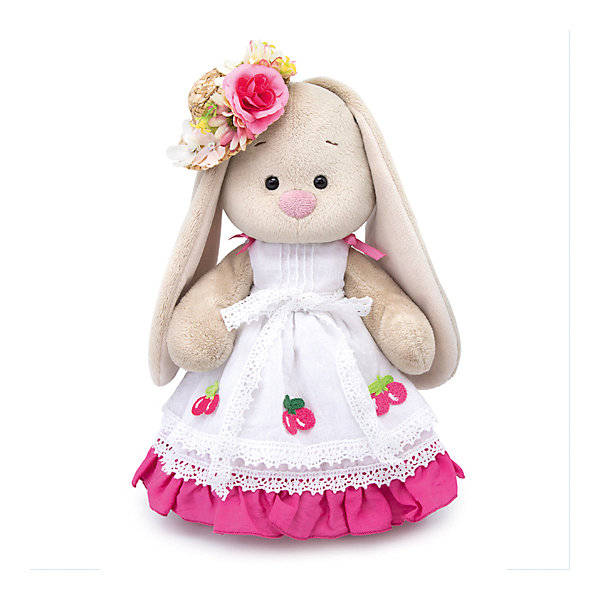 

Мягкая игрушка Budi Basa Зайка Ми Вишенка, 25 см, Бежевый