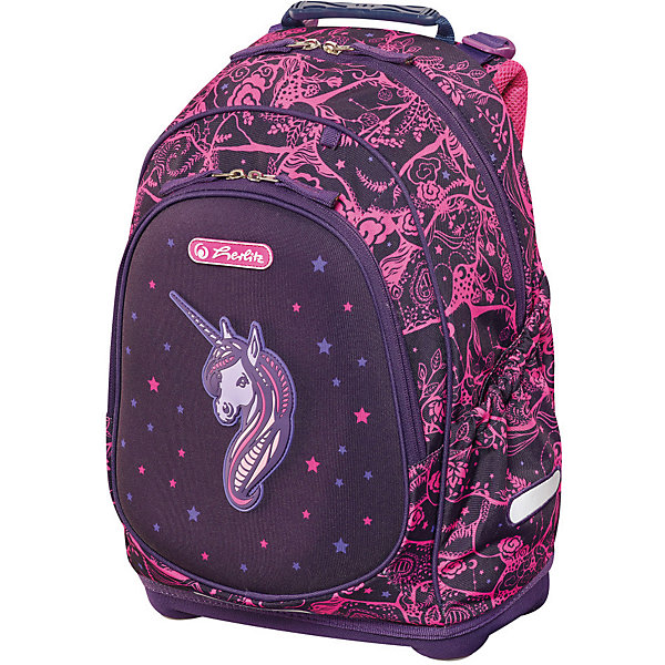 

Рюкзак Herlitz Bliss, Unicorn Night, Фиолетовый