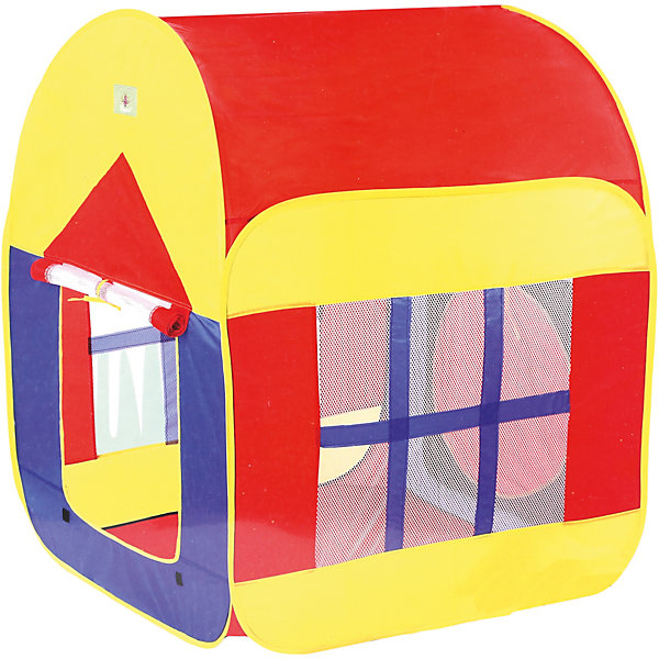 

Палатка Наша Игрушка "Домик", 88х90х110 см, Разноцветный