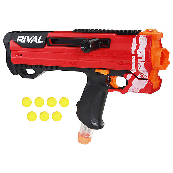 фото Бластер с шариками Nerf Rival Helios XVIII-700, красный Hasbro