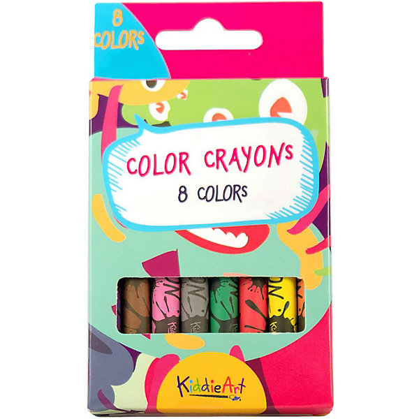 

Восковые мелки KiddieArt 8 штук