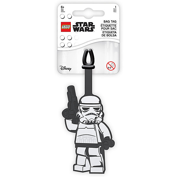 

Бирка для багажа LEGO Star Wars Штормтрупер, Белый