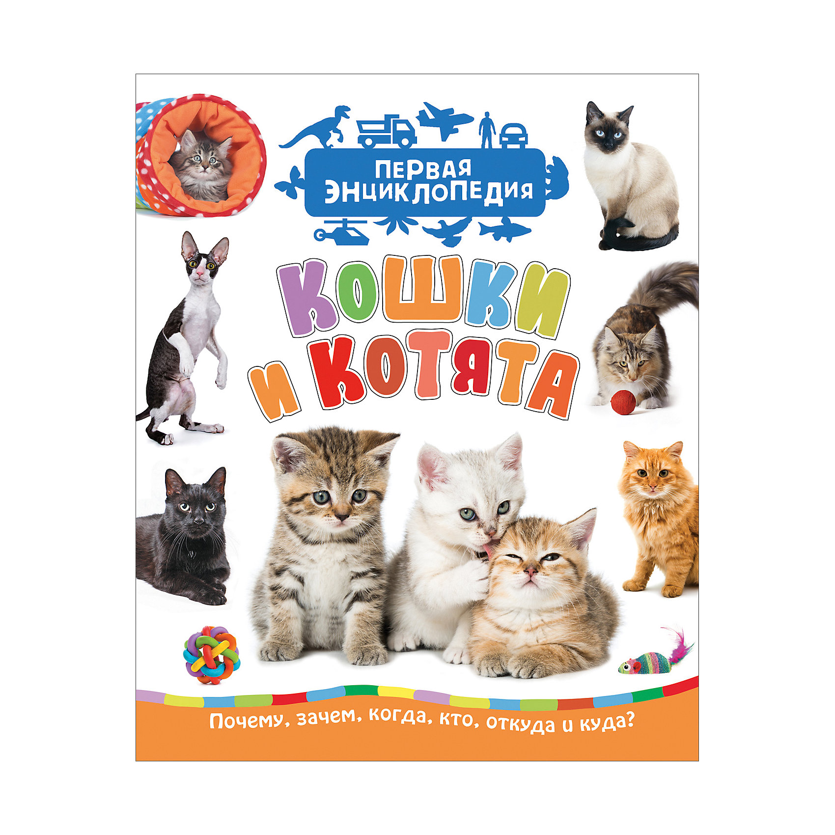 фото Первая энциклопедия "Кошки и котята" Росмэн