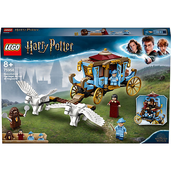 

Конструктор LEGO HARRY POTTER "Карета школы Шармбатон: приезд в Хогвартс", 430 деталей, Разноцветный