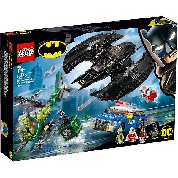

Конструктор LEGO Super Heroes 76120: Бэткрыло Бэтмена и ограбление Загадочника