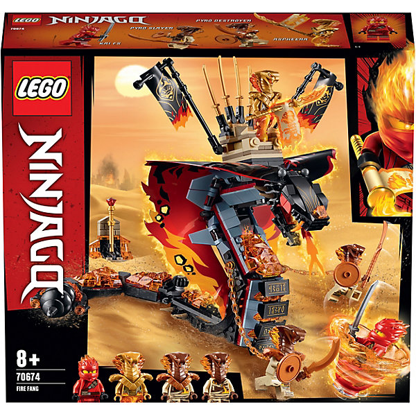 

Конструктор LEGO Ninjago 70674: Огненный кинжал