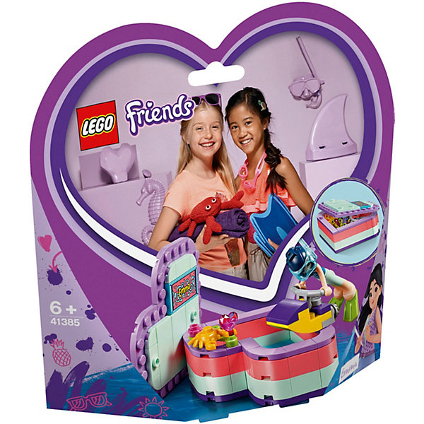 

Конструктор LEGO Friends 41385: Летняя шкатулка-сердечко для Эммы