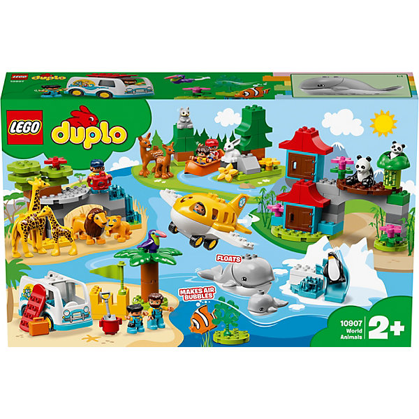 

Конструктор LEGO DUPLO Town 10907: Животные мира