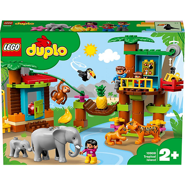 

Конструктор LEGO DUPLO Town 10906: Тропический остров