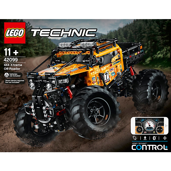 

Конструктор LEGO TECHNIC "Экстремальный внедорожник", 958 деталей, Разноцветный
