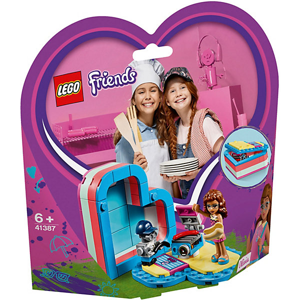 

Конструктор LEGO Friends 41387: Летняя шкатулка-сердечко для Оливии