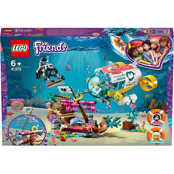 

Конструктор LEGO Friends 41378: Спасение дельфинов