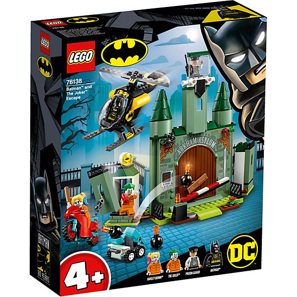 

Конструктор LEGO Super Heroes 76138: Бэтмен и побег Джокера