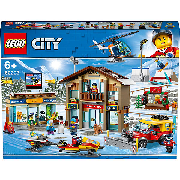 

Конструктор LEGO City Town "Горнолыжный курорт" 60203