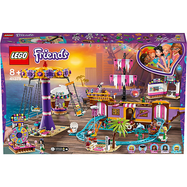 фото Конструктор LEGO Friends 41375: Прибрежный парк развлечений